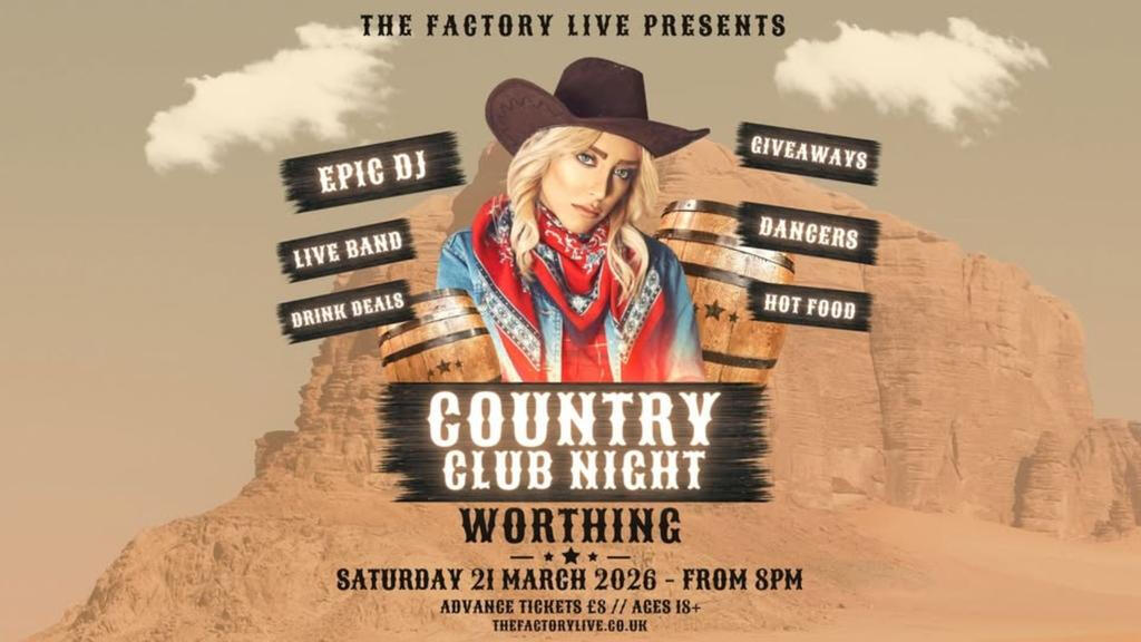 Saturday 27th June - Country Club Night